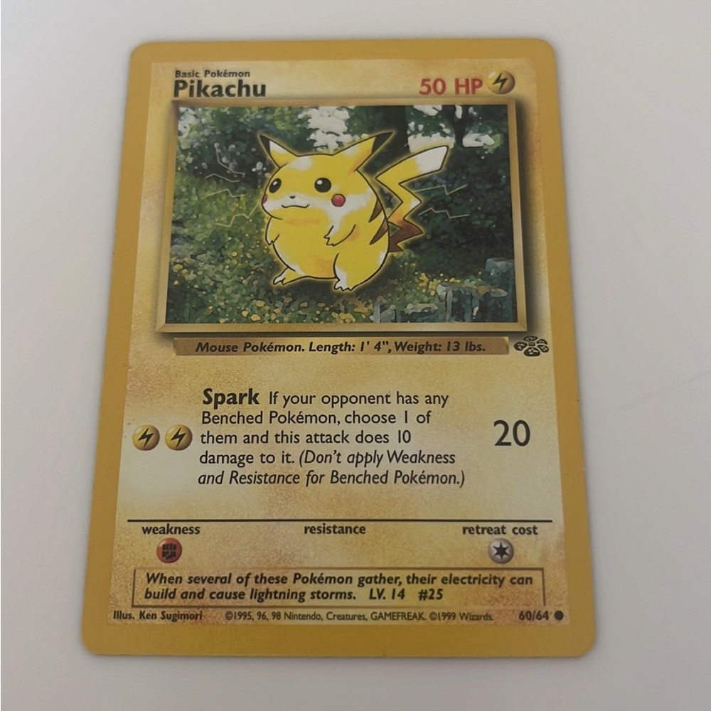 Pokémon Pikachu #60/64